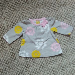 🎀 Carter's Long Sleeve Floral Tee